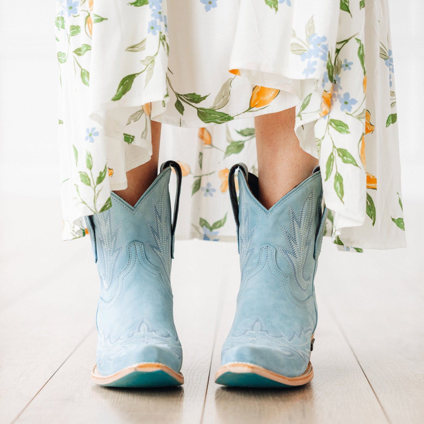 Lexington Bootie - Powder Blue