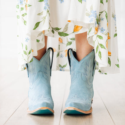 Lexington Bootie - Powder Blue