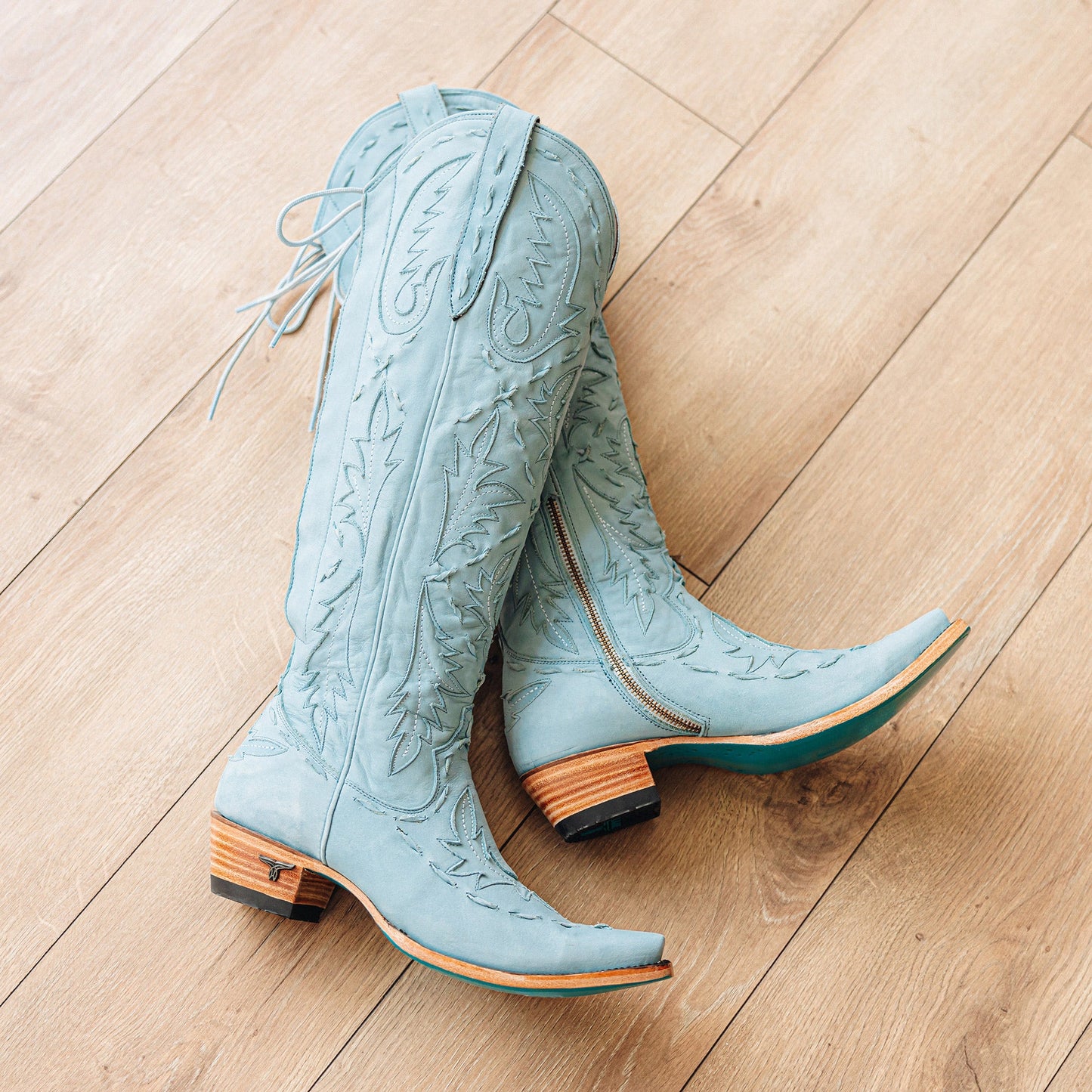 Reverie Knee High Corset - Powder Blue