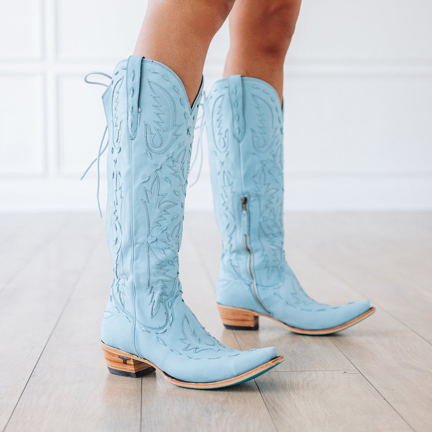 Reverie Knee High Corset - Powder Blue