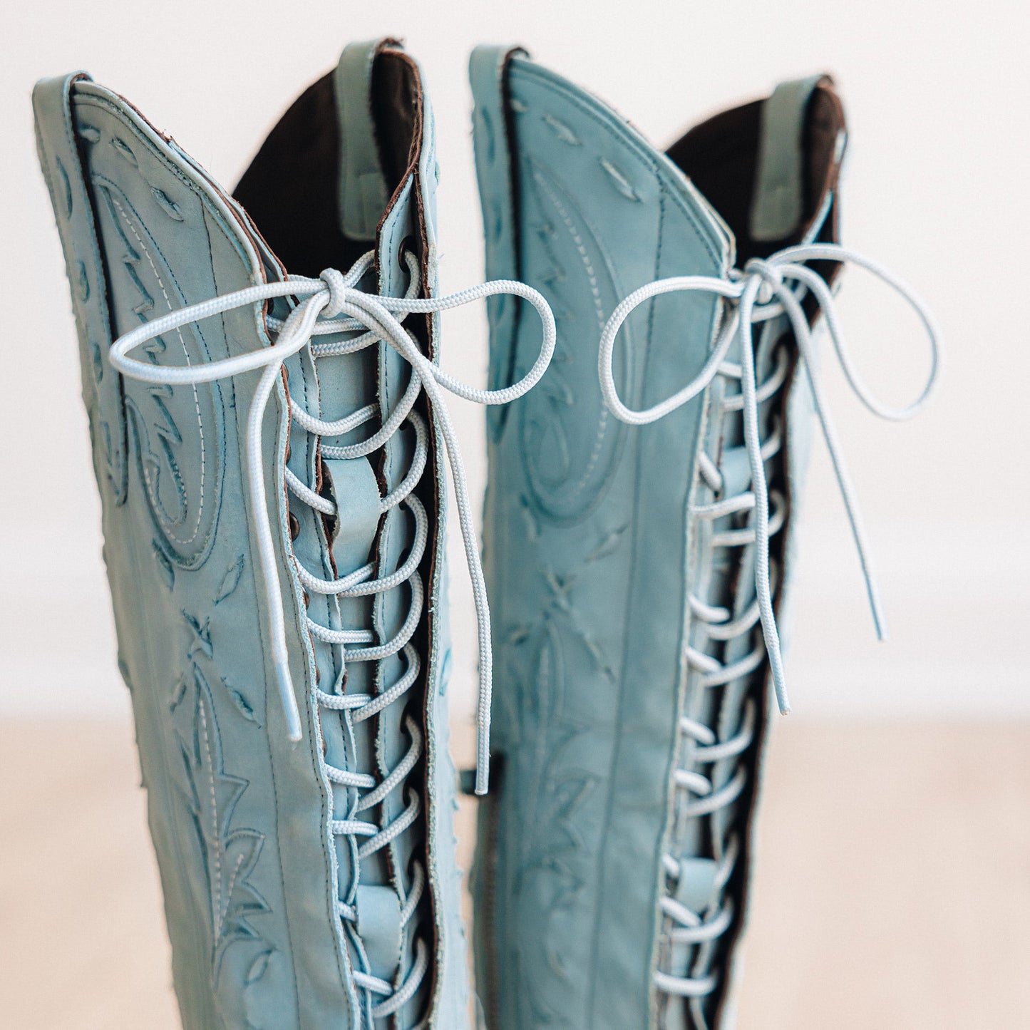 Reverie Knee High Corset - Powder Blue