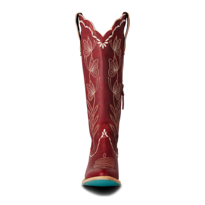 Lane Sweet Memories Knee High Boot in Smoldering Ruby