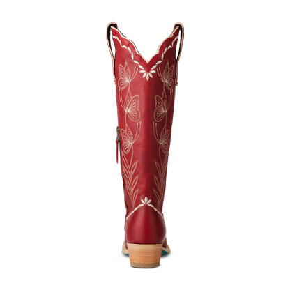 Lane Sweet Memories Knee High Boot in Smoldering Ruby