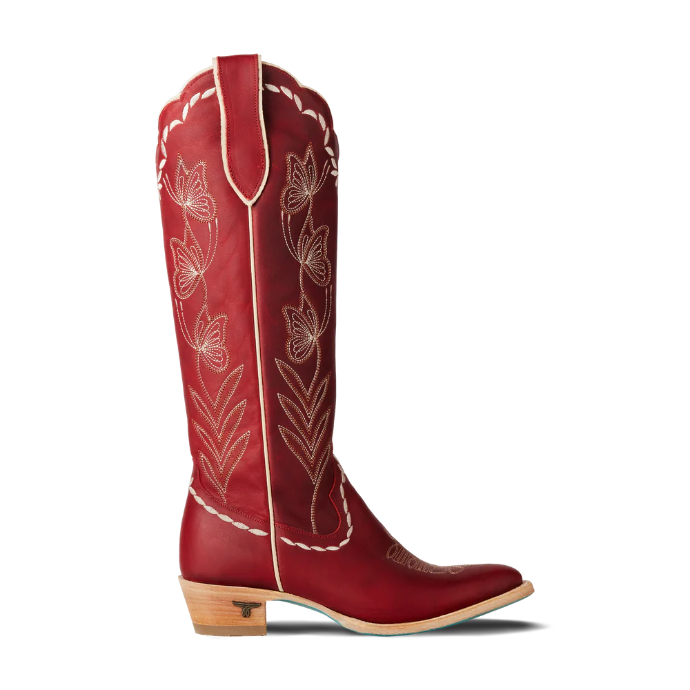 Lane Sweet Memories Knee High Boot in Smoldering Ruby
