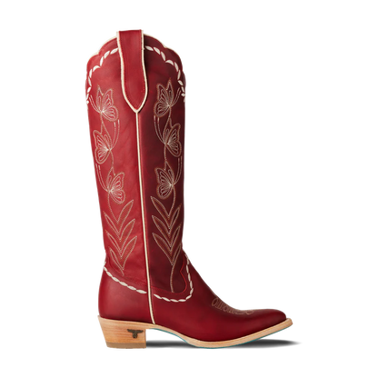 Lane Sweet Memories Knee High Boot in Smoldering Ruby