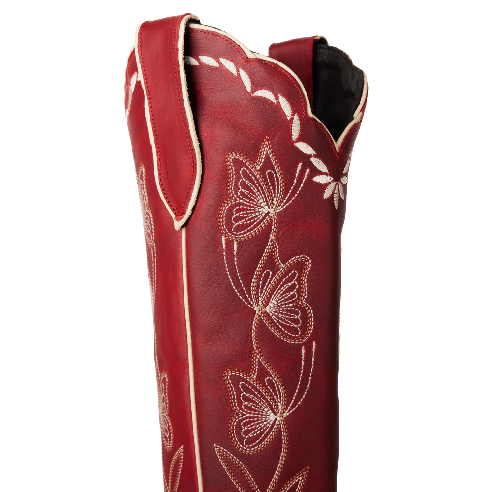 Lane Sweet Memories Knee High Boot in Smoldering Ruby