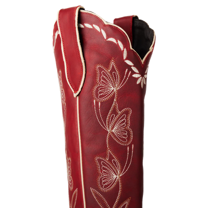 Lane Sweet Memories Knee High Boot in Smoldering Ruby