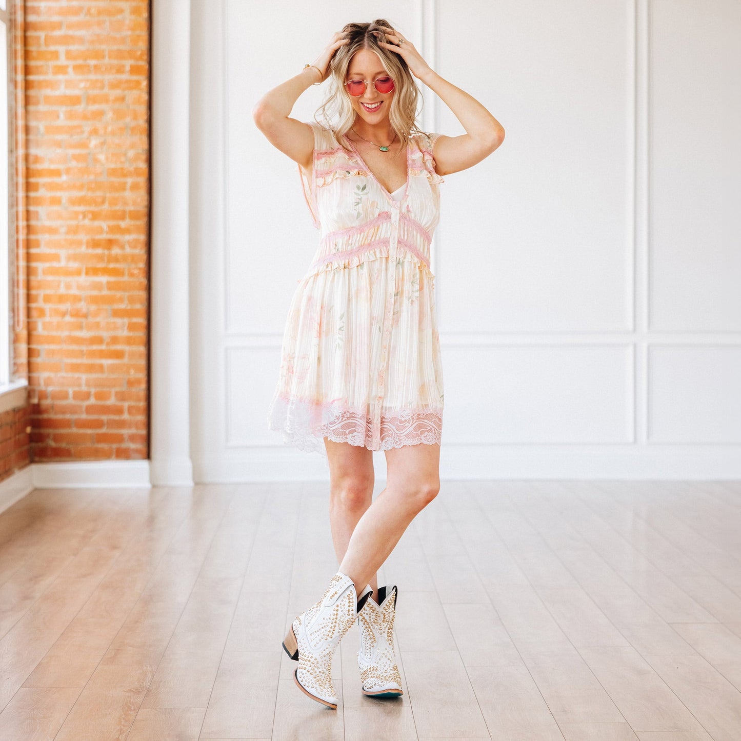 Dolly Bootie - Matte White