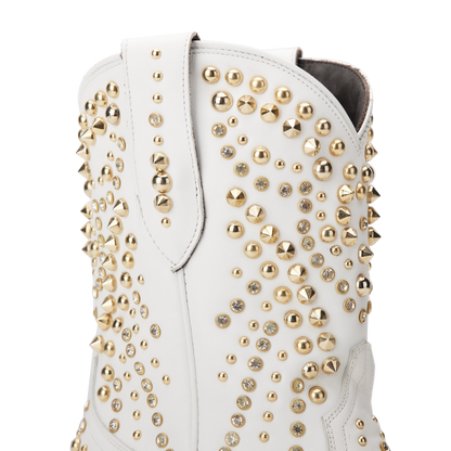 Dolly Bootie - Matte White