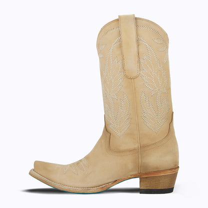 Special Edition Lane Sandaga Boot in Bone- Size 7.5