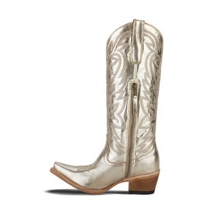 Smokeshow Boot - Champagne Metallic