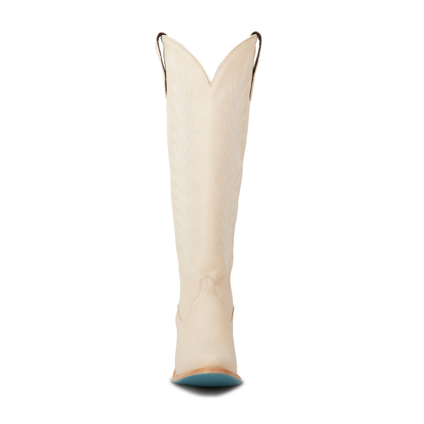 Jentry Knee High Boot - Pale Ivory