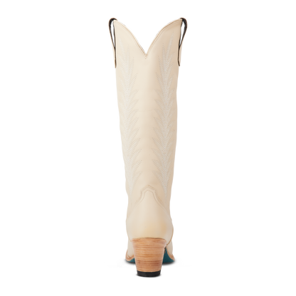 Jentry Knee High Boot - Pale Ivory