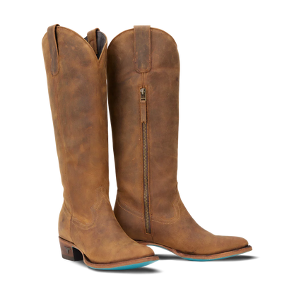 Lane Plain Jane Boot - Burnt Caramel