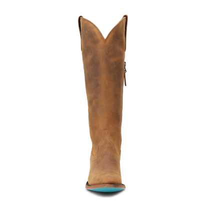 Lane Plain Jane Boot - Burnt Caramel