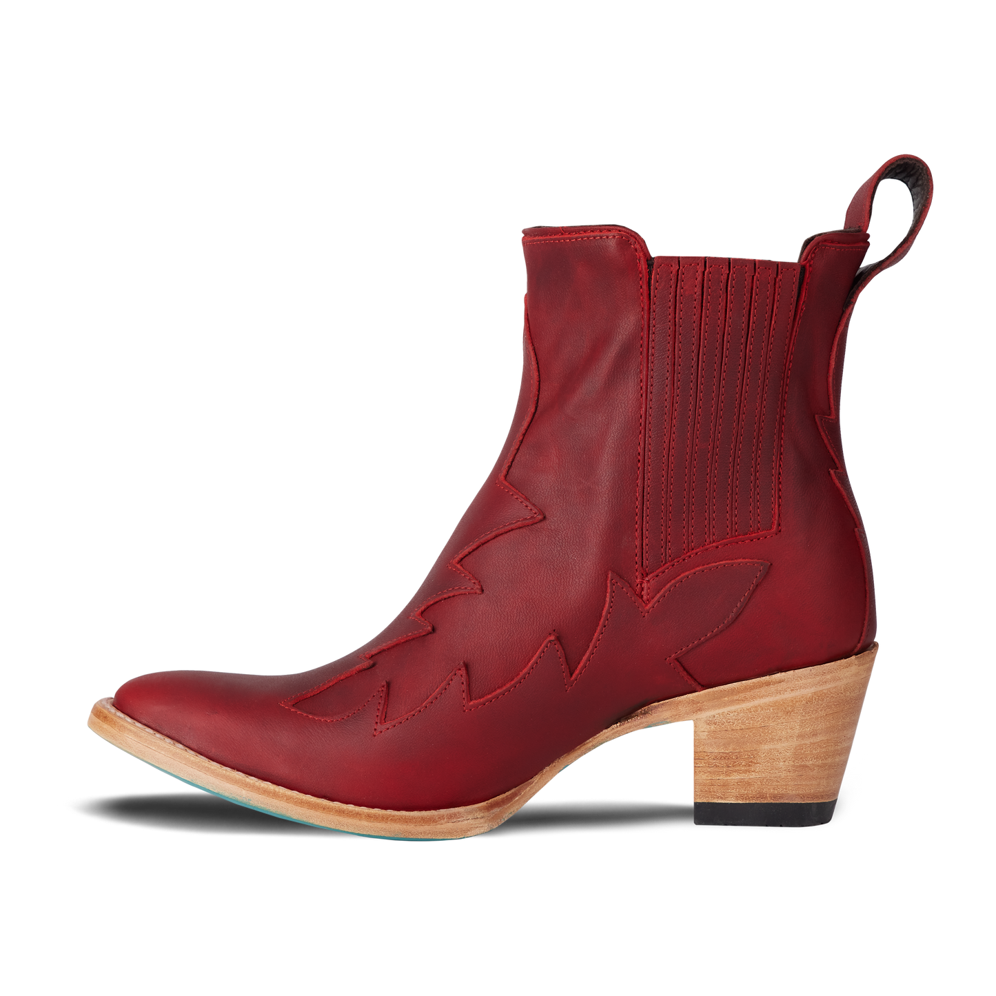 Western Chelsea Bootie - Smoldering Ruby
