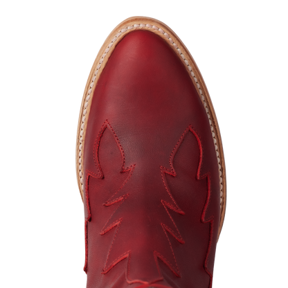 Western Chelsea Bootie - Smoldering Ruby