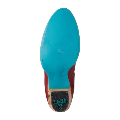 Western Chelsea Bootie - Smoldering Ruby