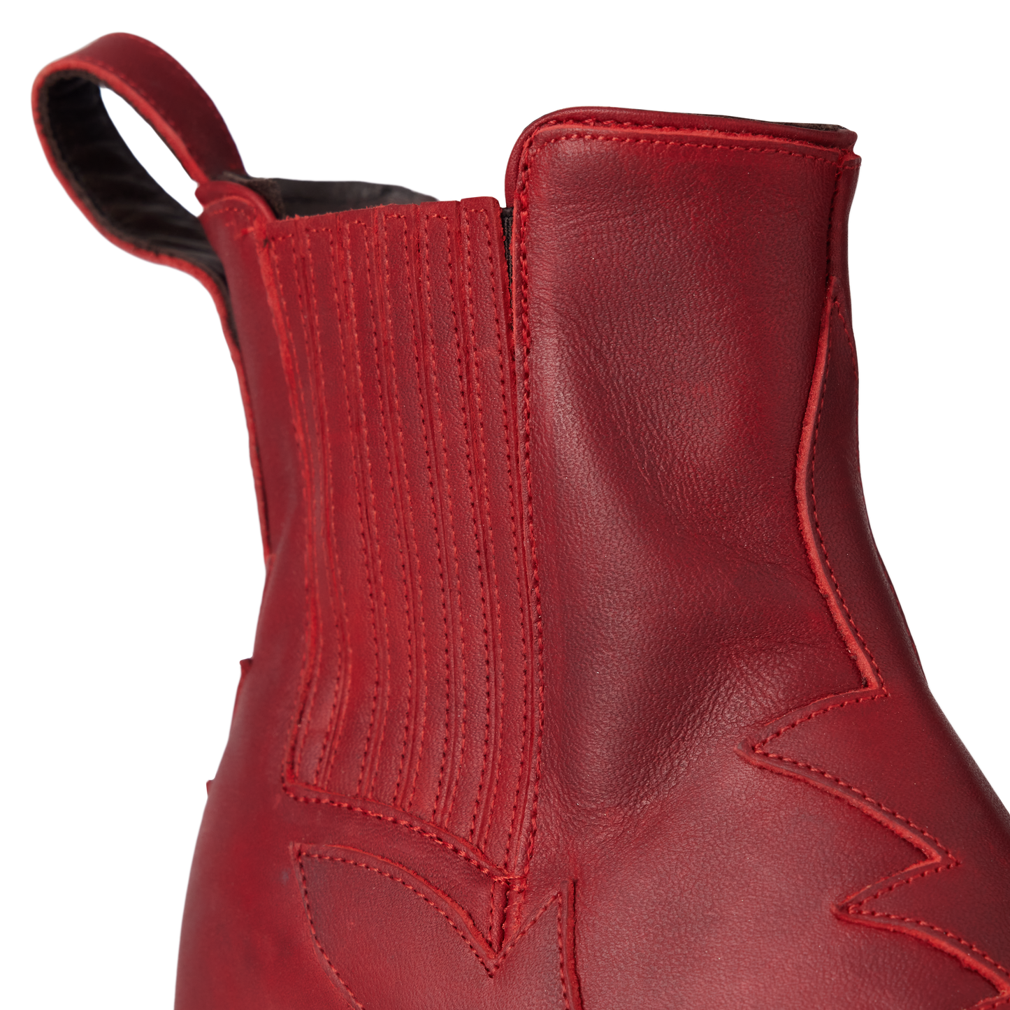 Western Chelsea Bootie - Smoldering Ruby
