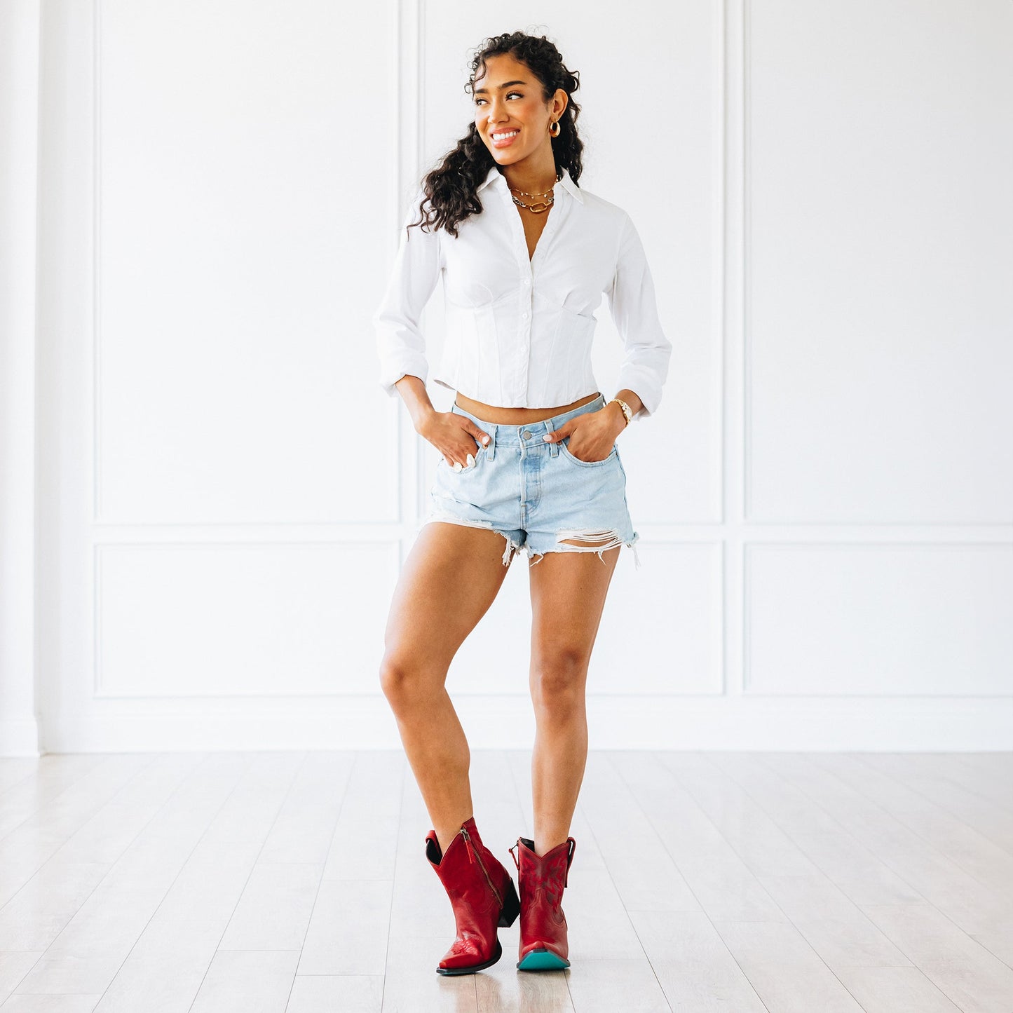 Smokeshow Bootie - Smoldering Ruby