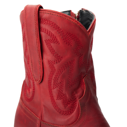 Smokeshow Bootie - Smoldering Ruby