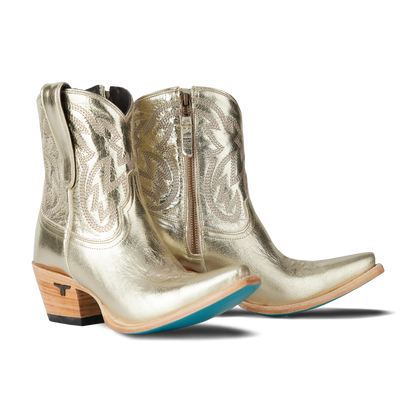 Smokeshow Bootie - Champagne Metallic