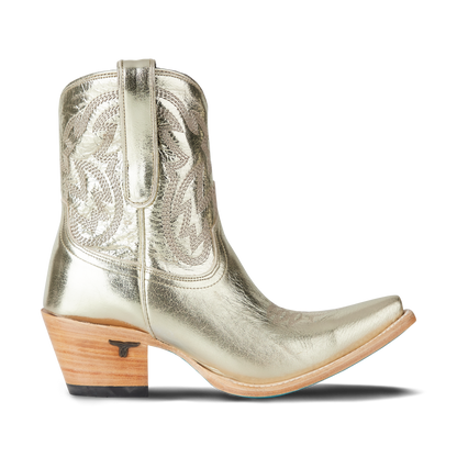 Smokeshow Bootie - Champagne Metallic