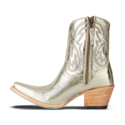 Smokeshow Bootie - Champagne Metallic