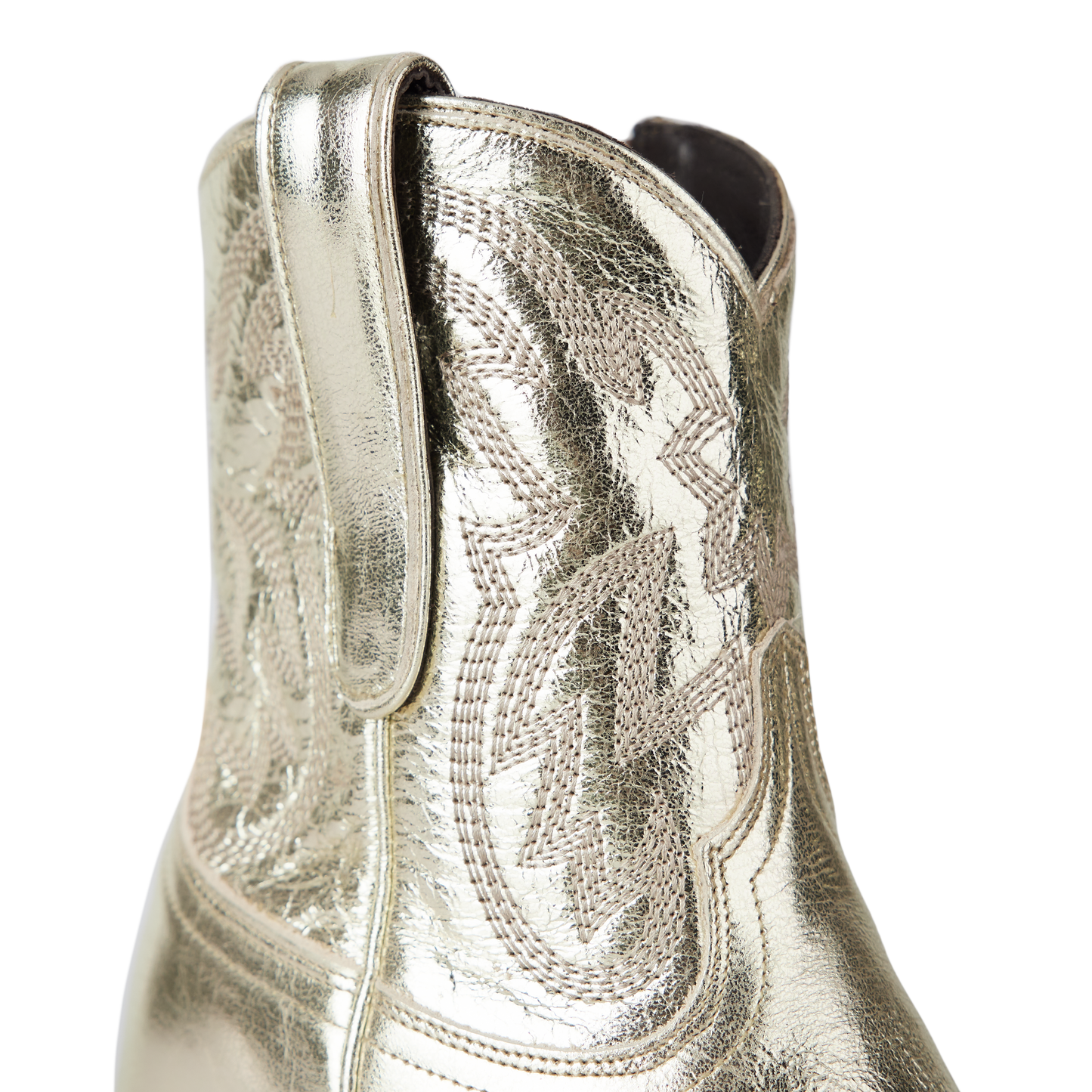 Smokeshow Bootie - Champagne Metallic