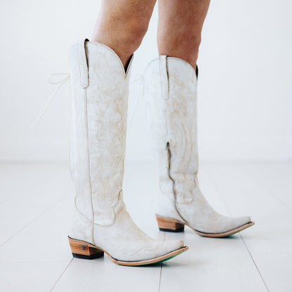 Lexington Knee High Corset - Ceramic Crackle