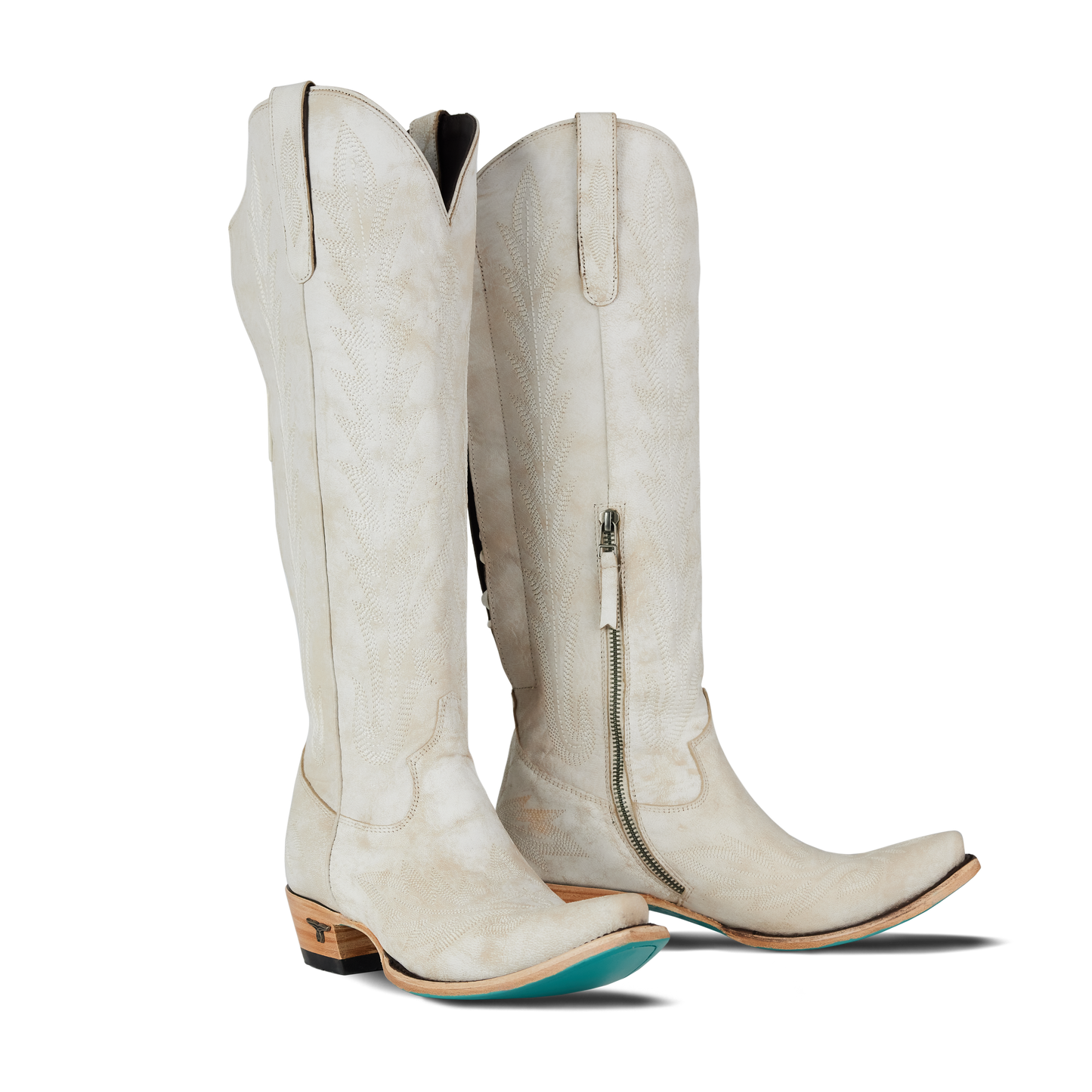 Lexington Knee High Corset - Ceramic Crackle