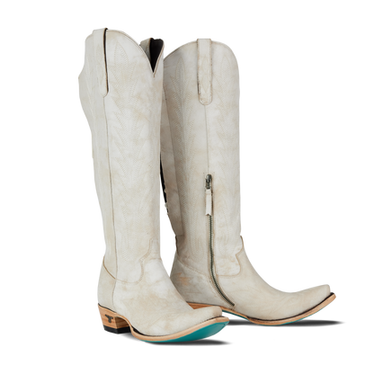 Lexington Knee High Corset - Ceramic Crackle