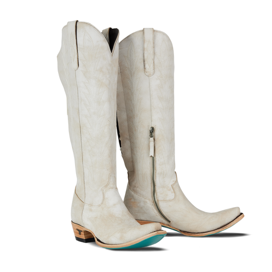 Lexington Knee High Corset - Ceramic Crackle