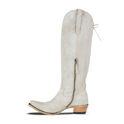 Lexington Knee High Corset - Ceramic Crackle