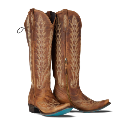 Lexington Knee High Corset - Desert Clay