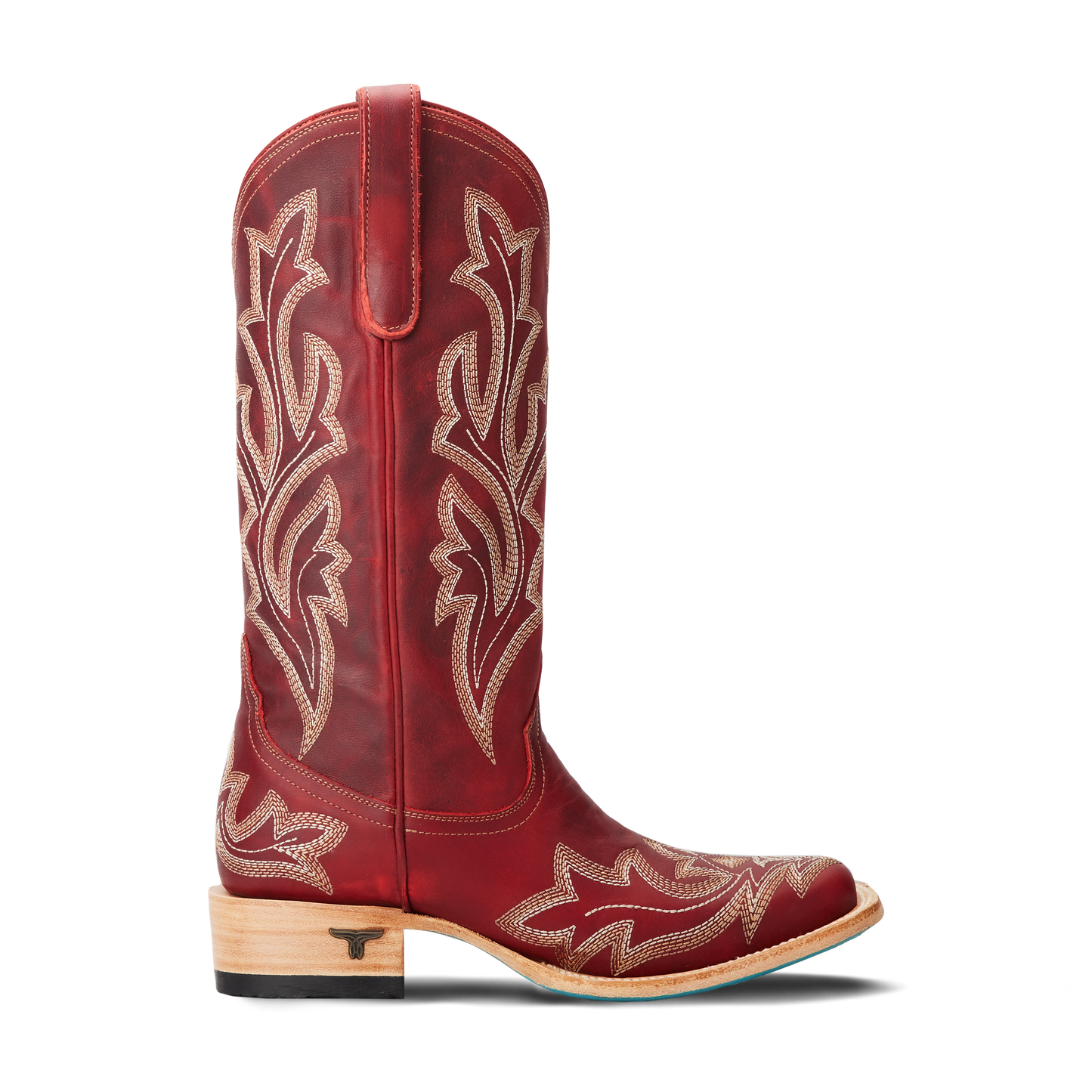 Saratoga Square Boot - Smoldering Ruby