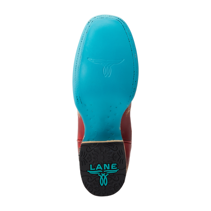 Saratoga Square Boot - Smoldering Ruby