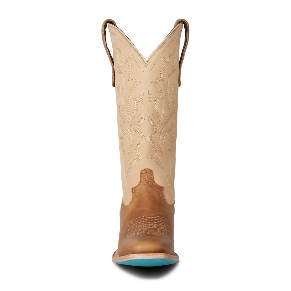 Lane Classic Square Toe Boot - Desert Clay & Pale Ivory