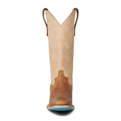 Lane Classic Square Toe Boot - Desert Clay & Pale Ivory
