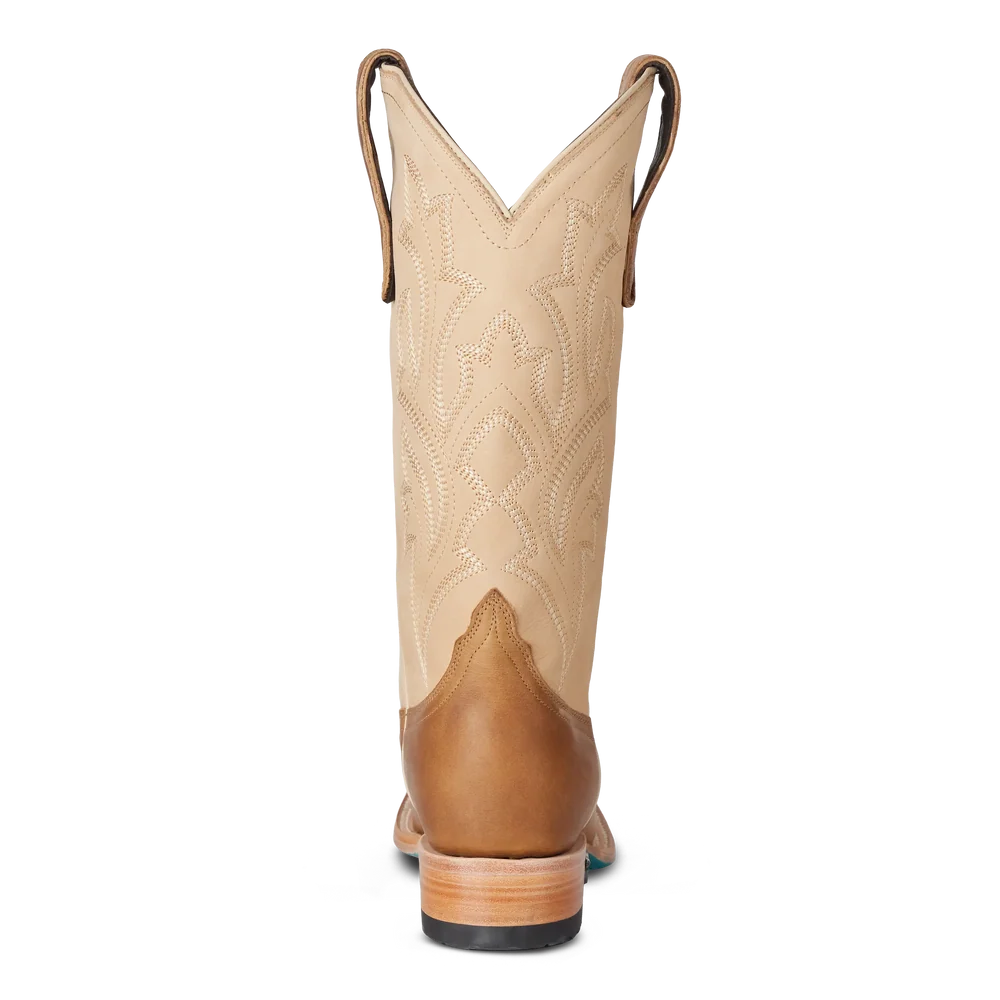 Lane Classic Square Toe Boot - Desert Clay & Pale Ivory