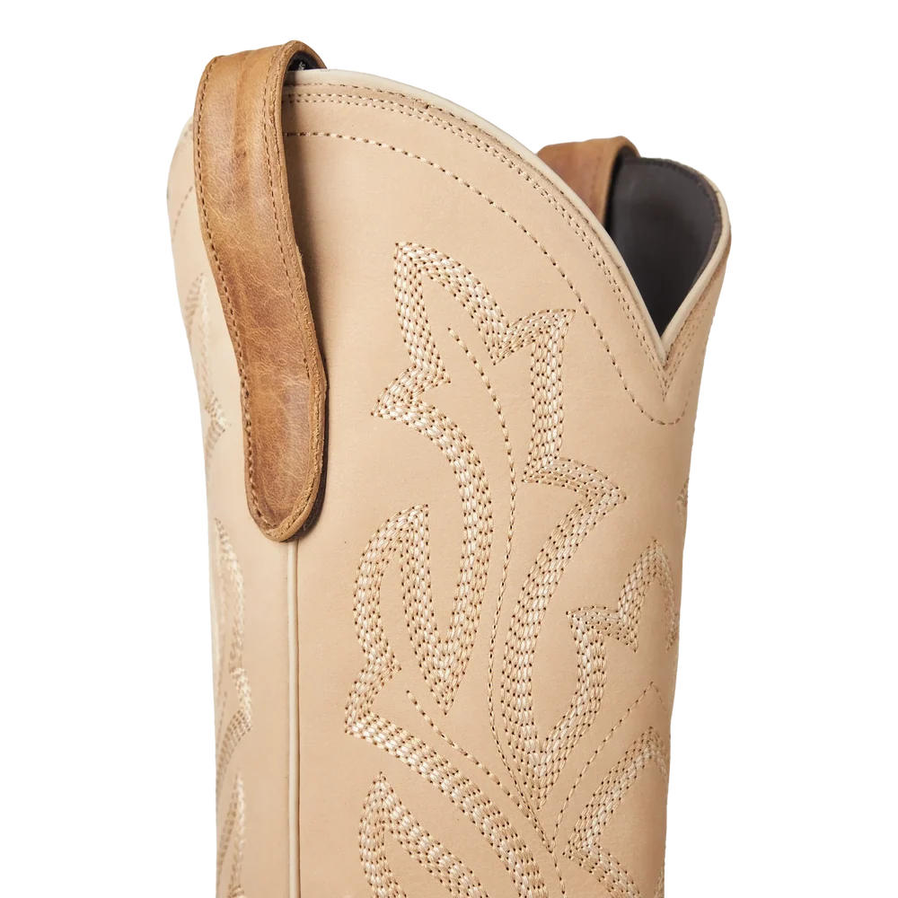 Lane Classic Square Toe Boot - Desert Clay & Pale Ivory