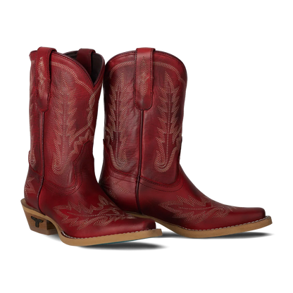 Lil' Lane Girls Lexington Boot - Smoldering Ruby
