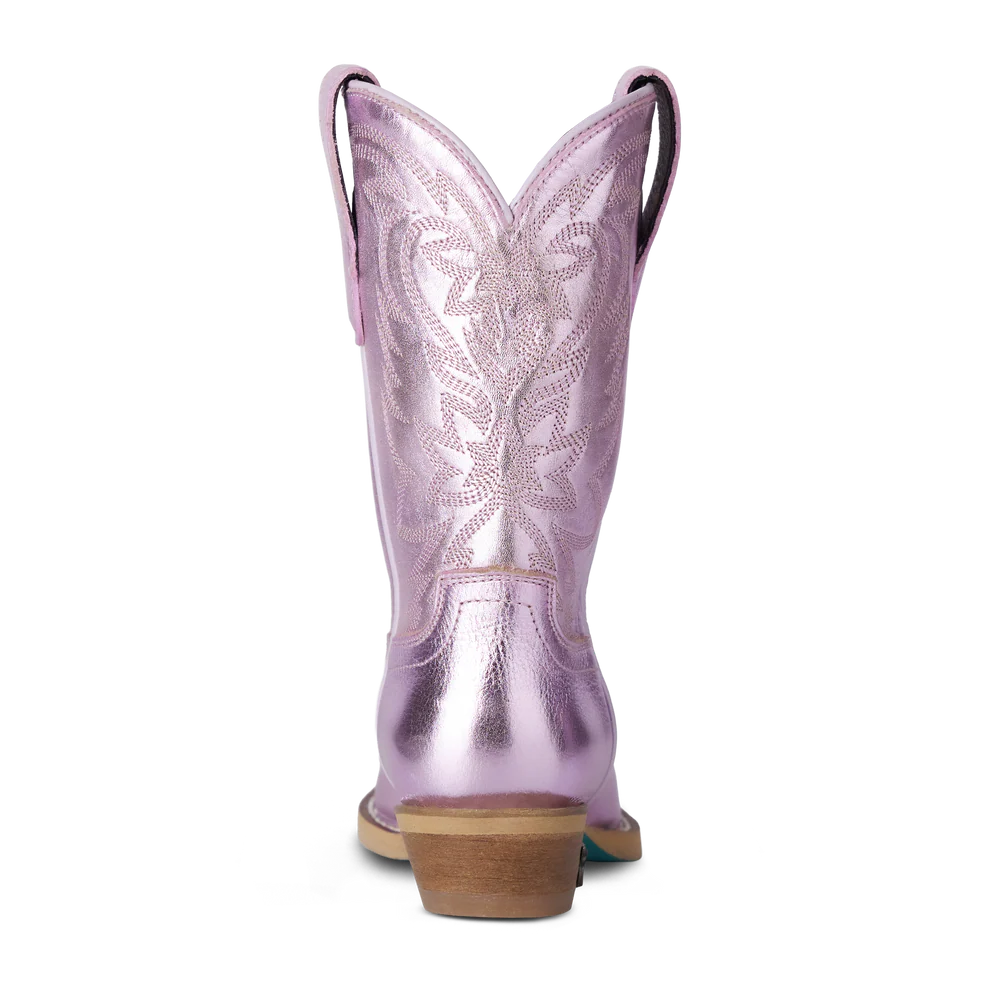 Lil' Lane Girls Smokeshow Boot - Lavendar Metallic