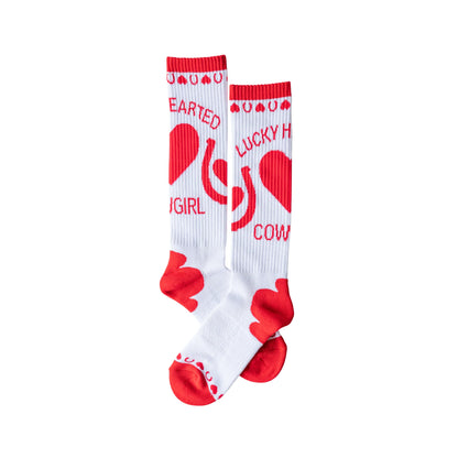 Lucky Chuck Lucky Hearted Love Socks