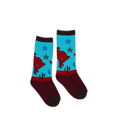 Lucky Chuck Kids Sunset Rodeo Socks