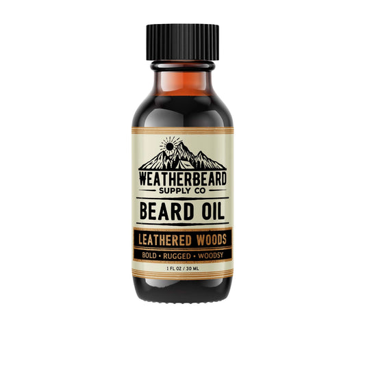 Leathered Woods Beard Oil