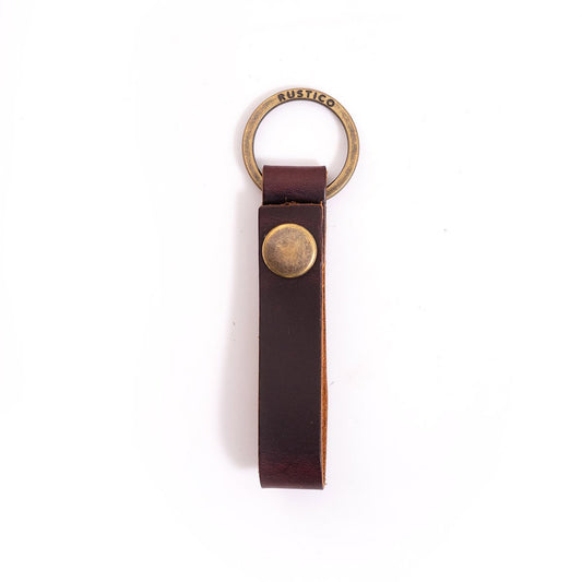 Loop Leather Keychain