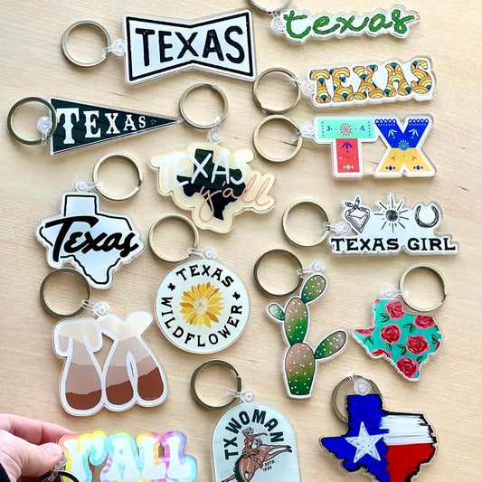 Texas Keychains