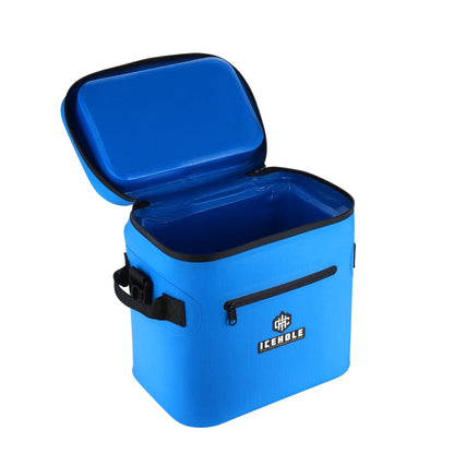 12 Can Soft Side Cooler - Blue