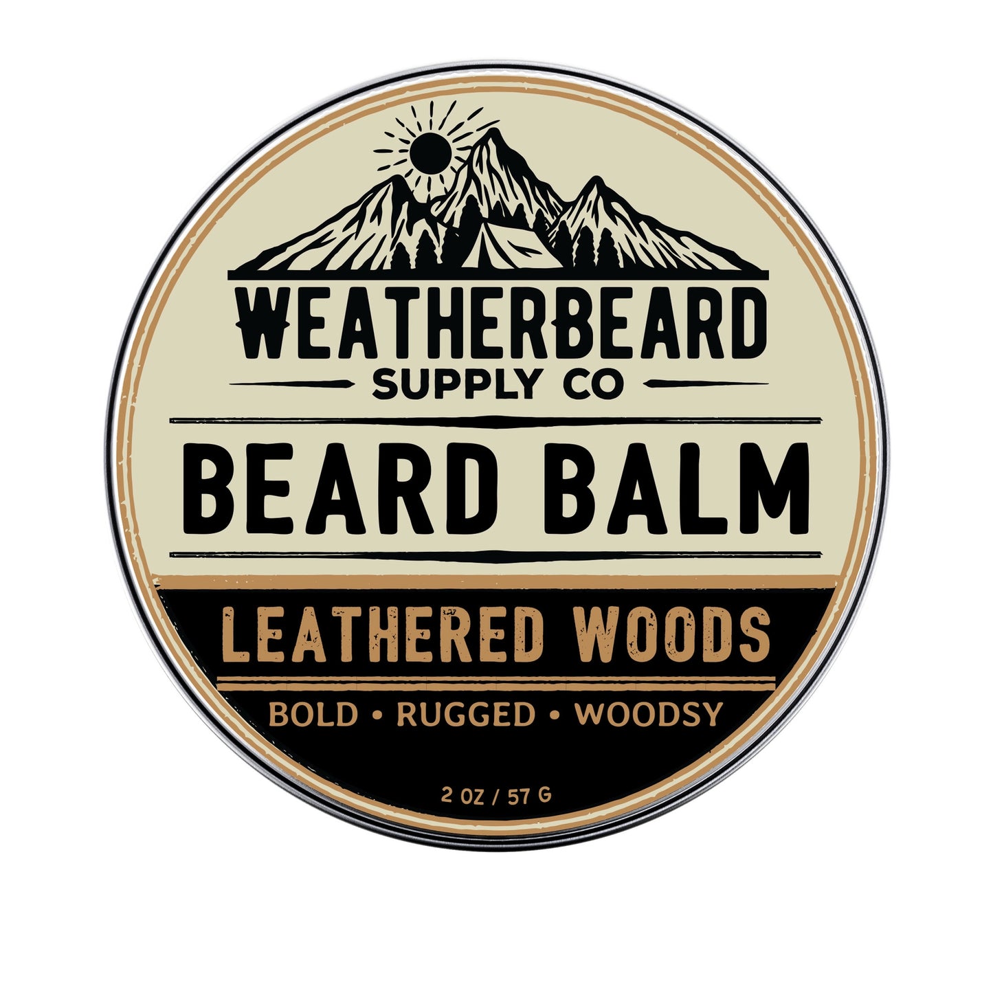 Leathered Woods Beard Balm